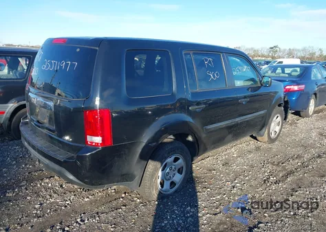 2015 Honda Pilot Lx из США, поврежденный, VIN 5FNYF4H29FB075367
